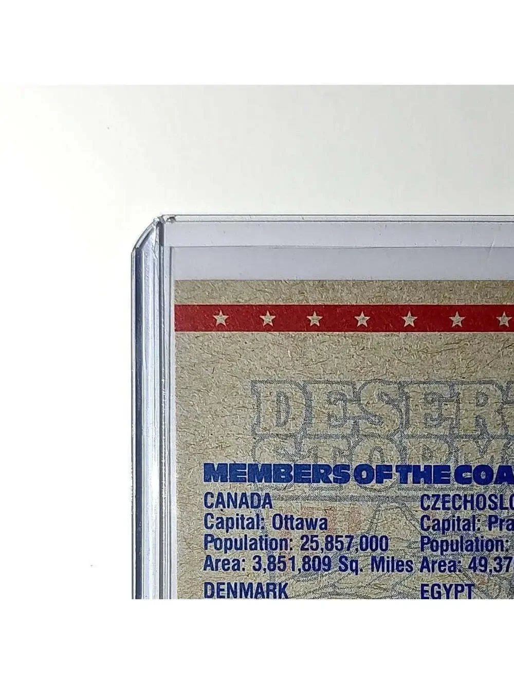 In Flight with A-7s 1991 Topps Desert Storm #80 Card